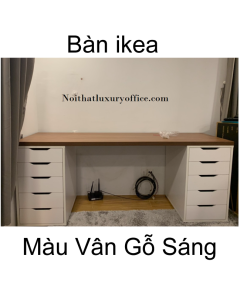 BÀN IKEA 2 HỘC TỦ